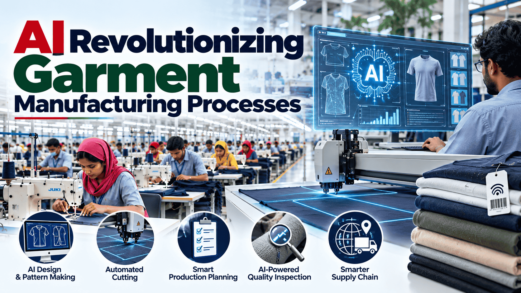 AI Revolutionizing Garment Manufacturing Processes