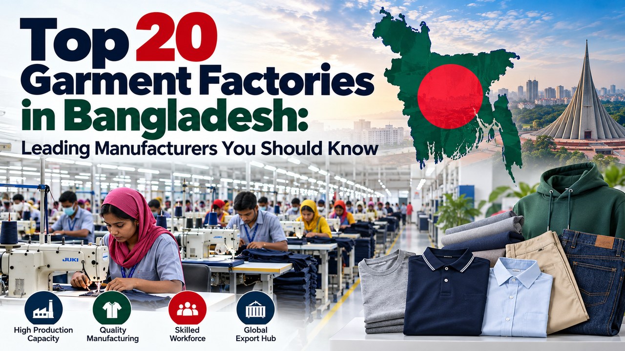 Top 20 Garment Factories in Bangladesh: Leading Manufacturers You Should Know