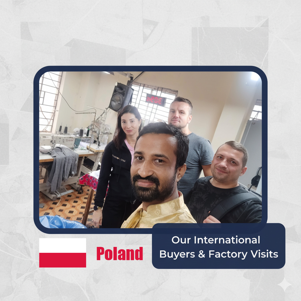 International buyer visiting our factory