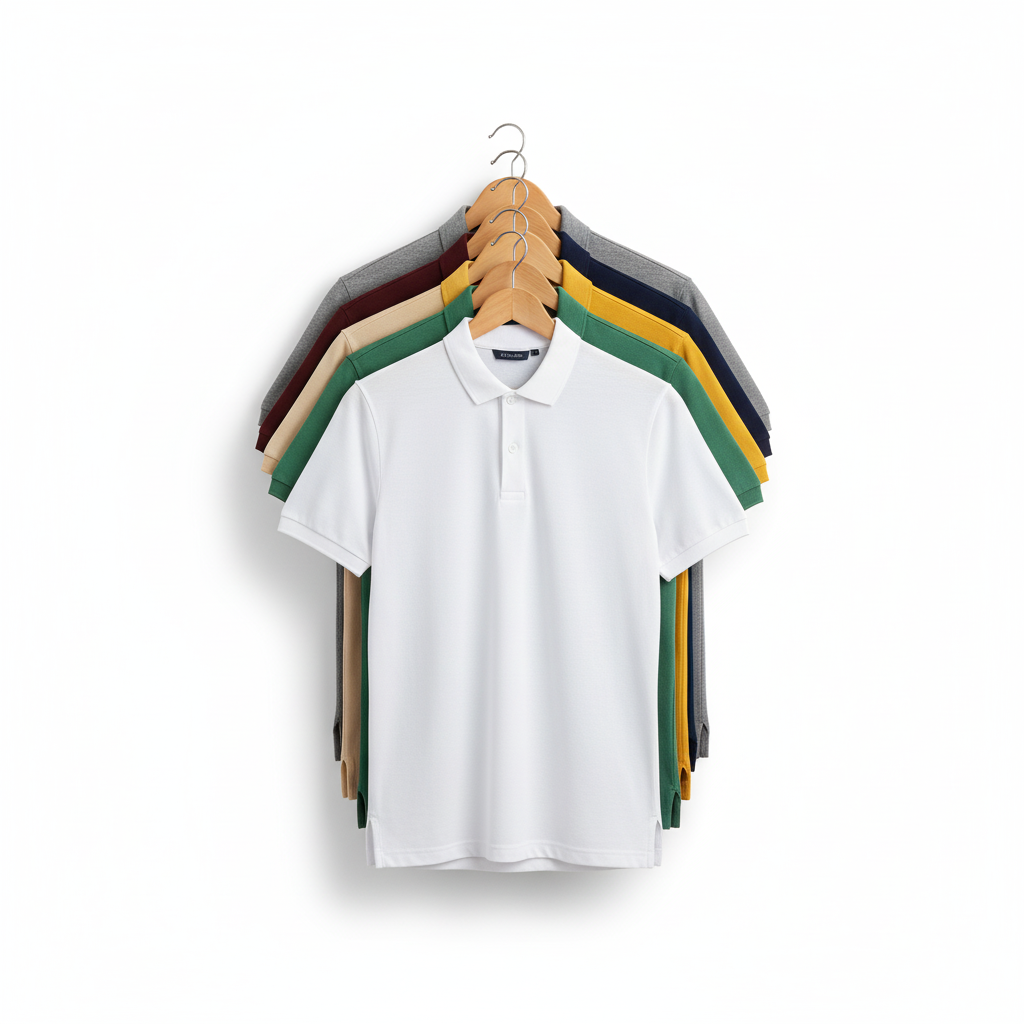 Premium Blank Cotton Polo Shirts — Style Meets Comfort