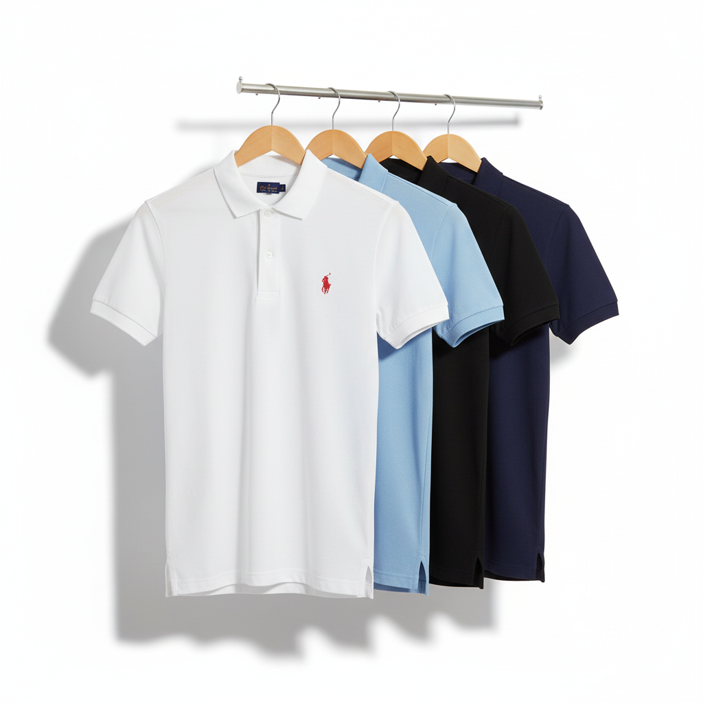 Premium Blank Cotton Polo Shirts — Crafted for Style, Comfort & Custom Branding