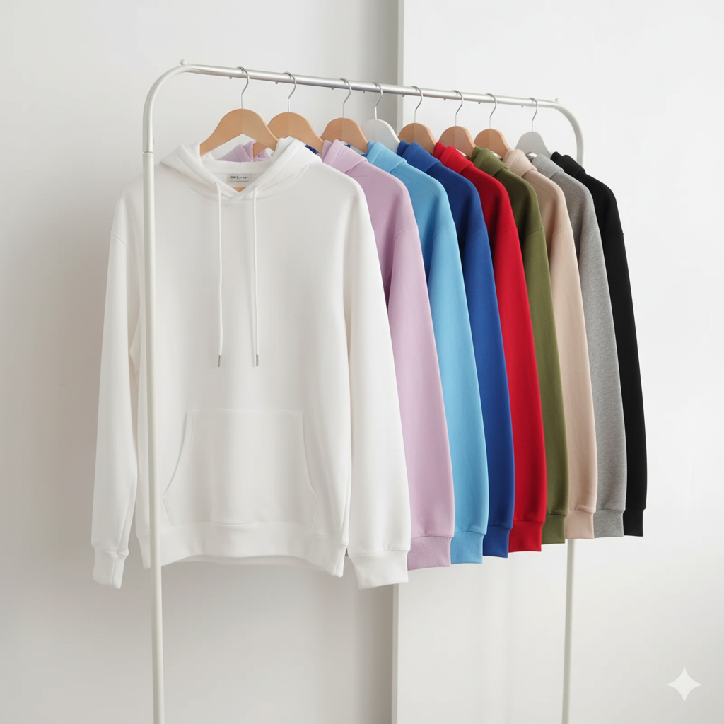 Wholesale Blank Cotton Sweatshirts — Premium Quality from Bangladesh for Global Bulk Buyers